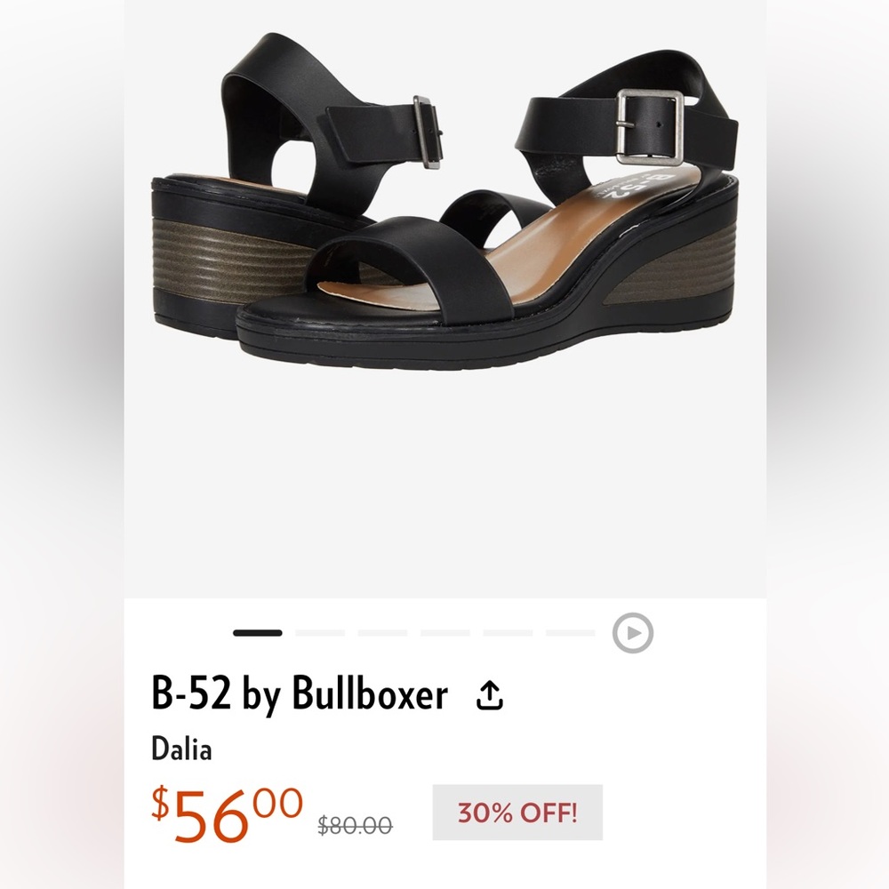 Brand New Size 10 Black Sandals